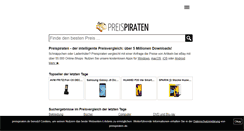 Desktop Screenshot of preispiraten.de