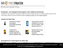 Tablet Screenshot of preispiraten.de